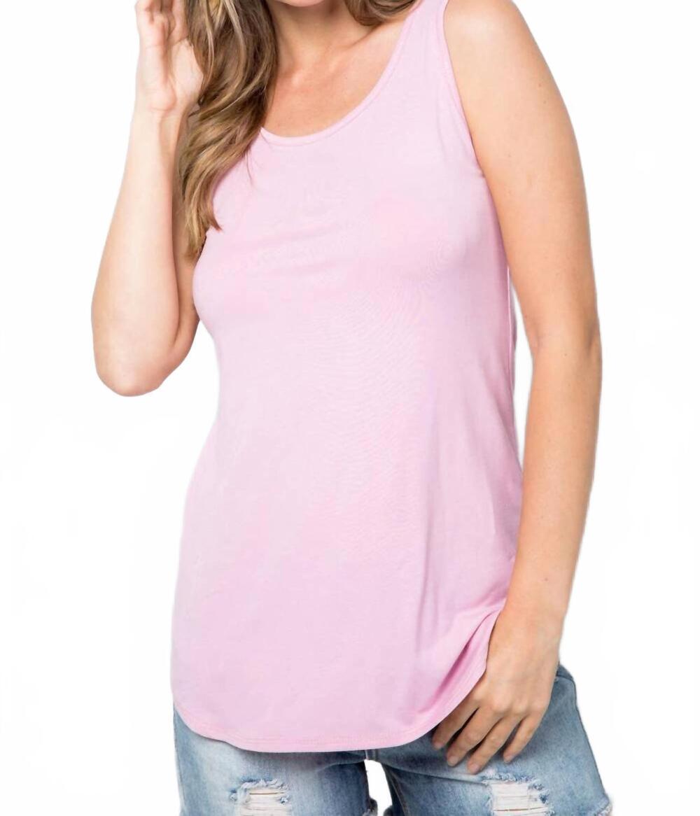 NEW DEX call it love tank top - plus in pink